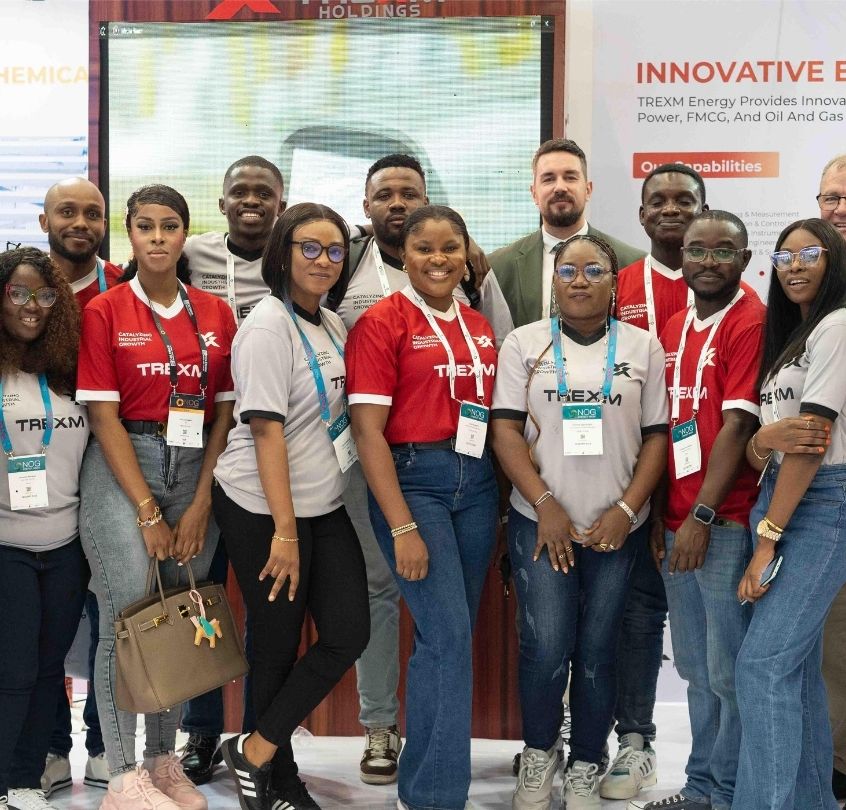 TREXM team at NOG 2025 conference nigeria oil and gas