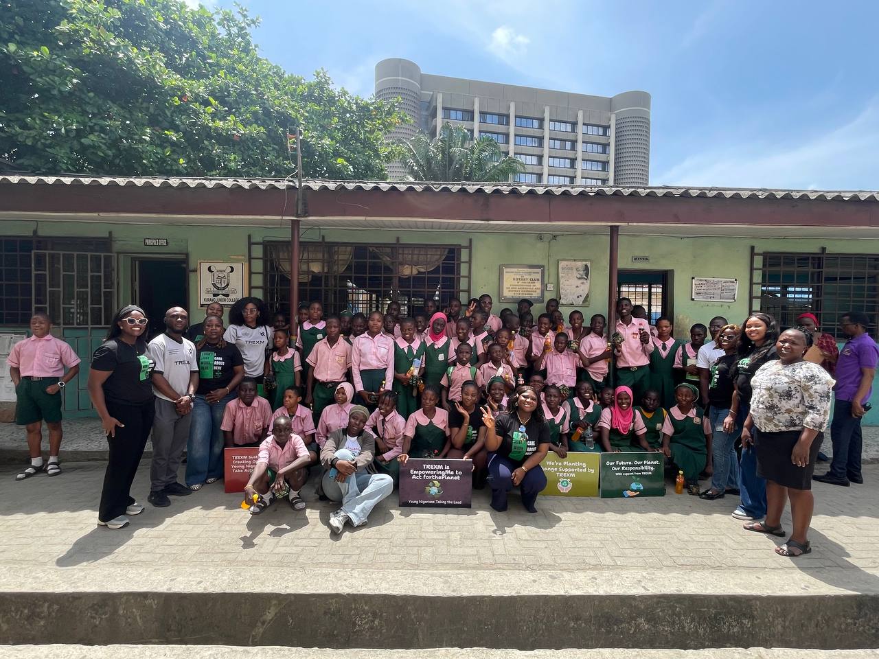 TREXM Drives Early Climate Action Through Student-Led Tree Planting Initiative in Lagos
